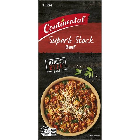 Continental Superb Stock Real Beef Base Liquid Stock Beef 1l