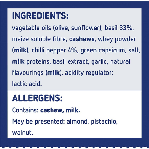 Barilla Pesto Basil With Chilli 190g