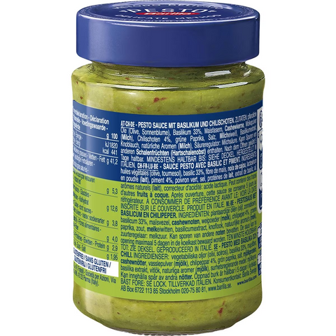 Barilla Pesto Basil With Chilli 190g