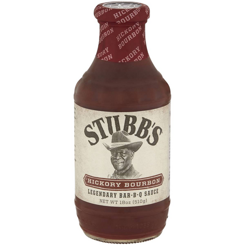 Stubb's Hickory Bourbon Bbq Sauce Sauce 510g