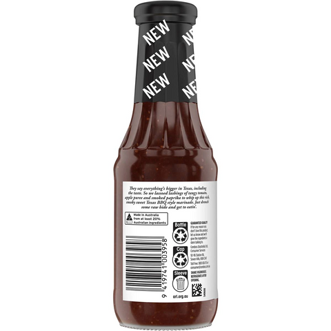 F. Whitlock & Sons Texas Bbq Style Marinade 400ml