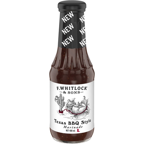 F. Whitlock & Sons Texas Bbq Style Marinade 400ml