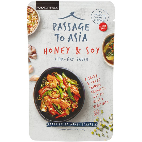 Passage To Asia Honey & Soy Chicken Stir Fry Sauce 200g