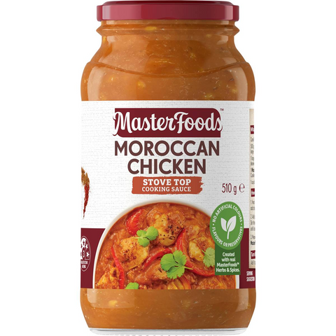 Masterfoods Moroccan Chicken Simmer Sauce 510g