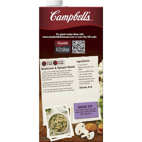 Campbell's Real Stock Mushroom 1l