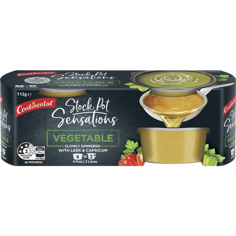 Continental Stock Pot Sensations Vegetable 4 Pack