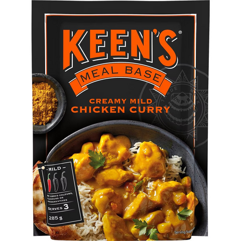 Keen's Meal Base Creamy Mild Chicken Curry 285g