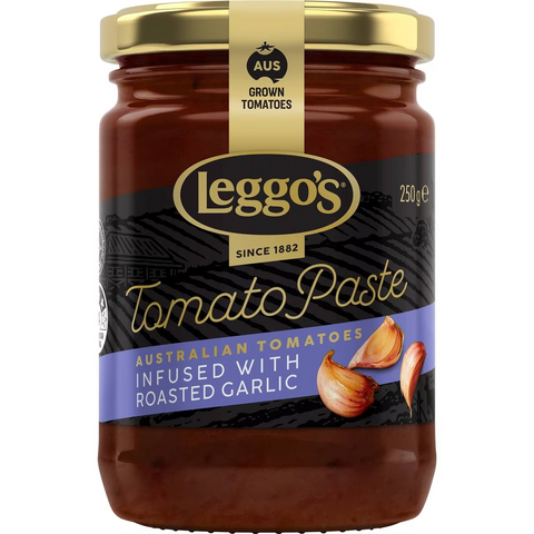 Leggo's Gourmet Tomato Paste Infused With Roasted Garlic 250g