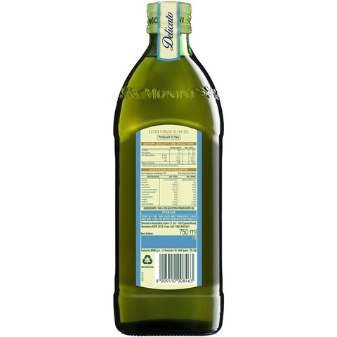 Monini Delicato Extra Virgin Olive Oil 750ml