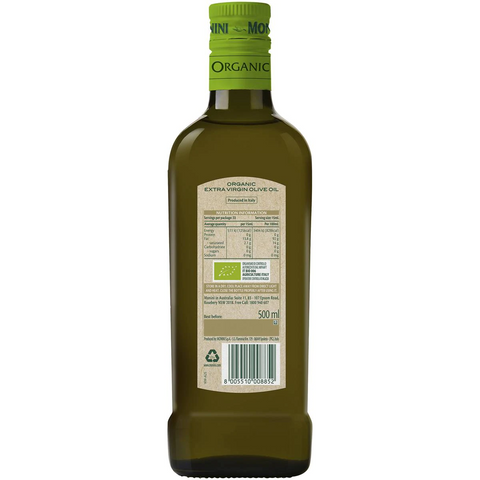 Monini Organic Extra Virgin Olive Oil 500ml