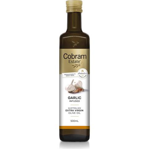 Cobram Estate Olive Oil Garlic 500ml