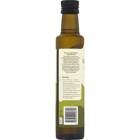 Hemp Organic Gold Seed Oil 250ml