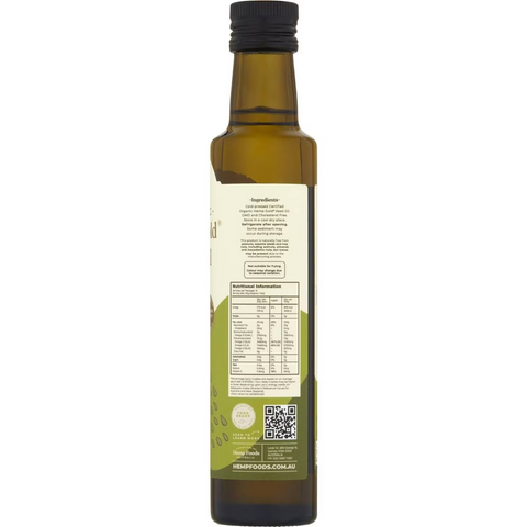 Hemp Organic Gold Seed Oil 250ml