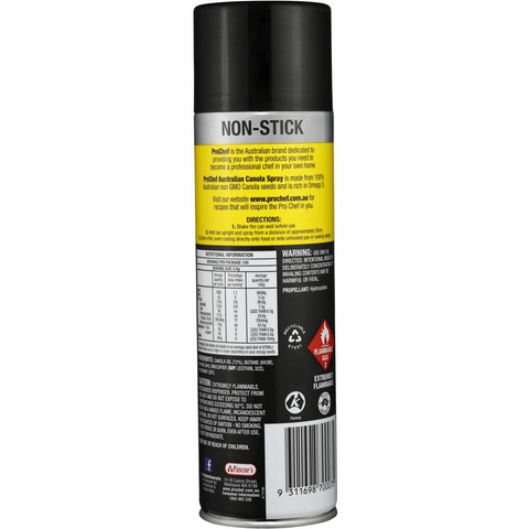 Prochef Canola Spray 400g