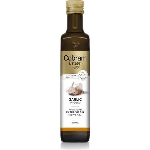 Cobram Estate Extra Virgin Olive Oil Garlic Infused 250ml