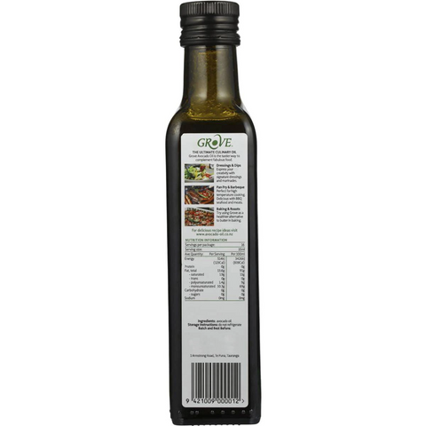 The Grove Gourmet Avocado Cold Pressed Oil 250ml