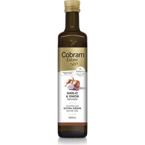 Cobram Estate Garlic & Onion Extra Virgin Olive Oil 500ml