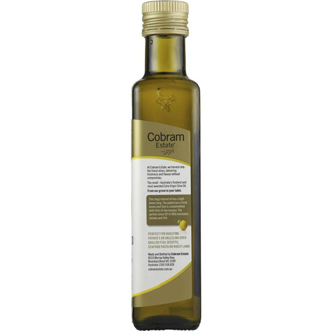 Cobram Estate Extra Virgin Olive Oil Lemon Infused 250ml