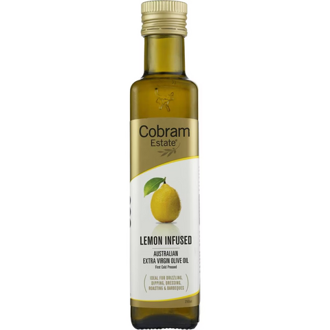 Cobram Estate Extra Virgin Olive Oil Lemon Infused 250ml