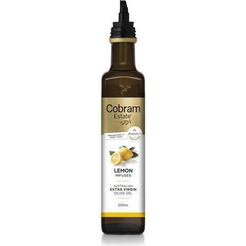 Cobram Estate Extra Virgin Olive Oil Lemon Infused 250ml