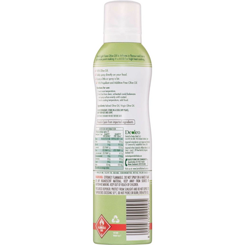 Bertolli Extra Light Olive Oil Spray 132g