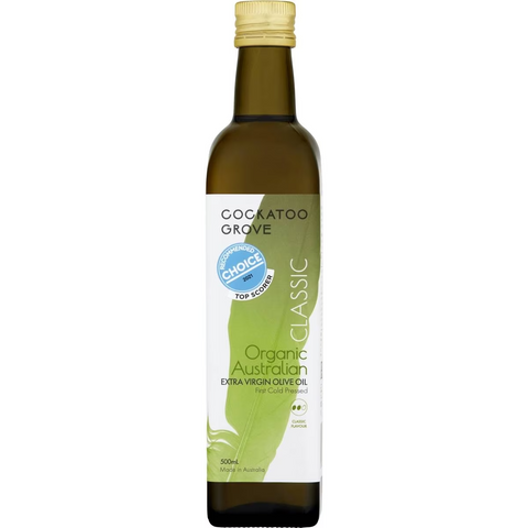 Cockatoo Grove Organic Australian Extra Virgin Olive Oil 500ml