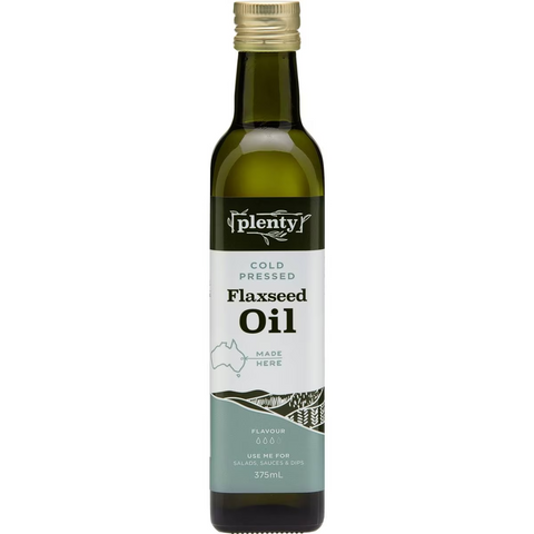 Plenty Cold Pressed Flaxseed Oil 375ml