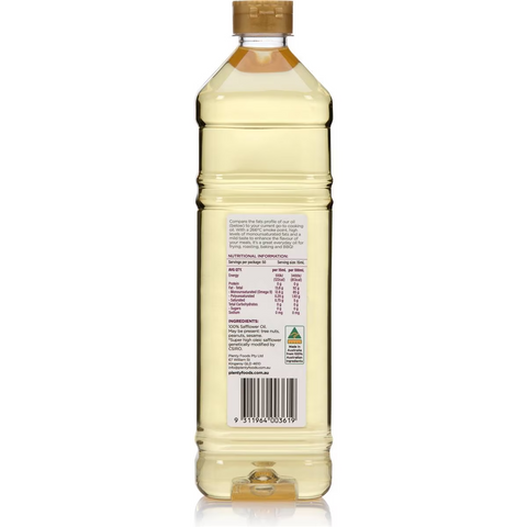 Plenty Heart Smart Safflower Cooking Oil 750ml