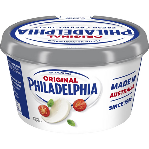 Philadelphia Original Cream Cheese Spread Tub 250g