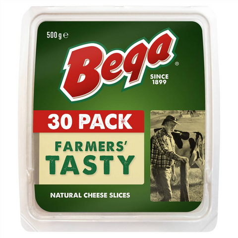 Bega Tasty Cheese Slices 500g