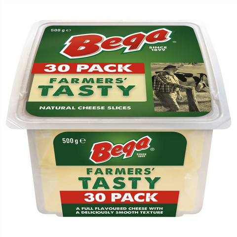 Bega Tasty Cheese Slices 500g