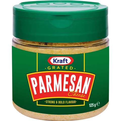 Kraft Grated Parmesan Cheese Cheese 125g