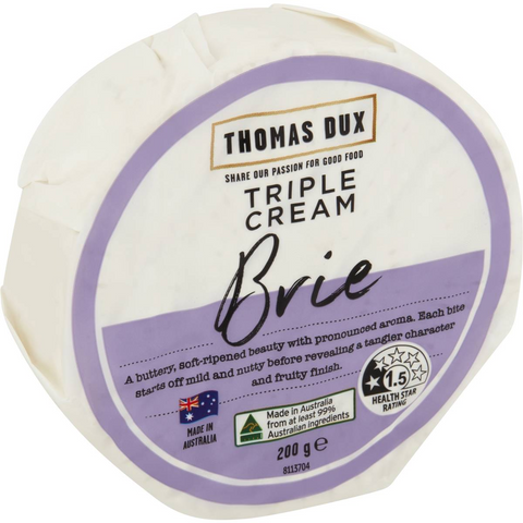 Thomas Dux Triple Cream Brie 200g