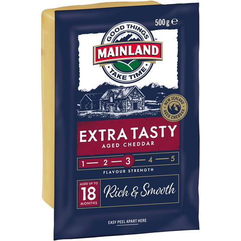 Mainland Extra Tasty Block 500g