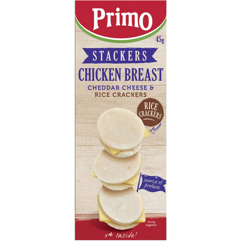 Primo Stackers Chicken Cheese & Crackers 45g