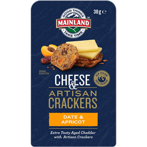 Mainland Otg Extra Tasty Artisan Cheese & Crackers 38g