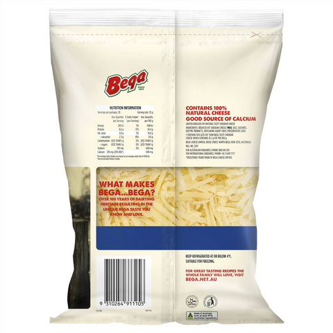 Bega Cheese So Light Grated 500g