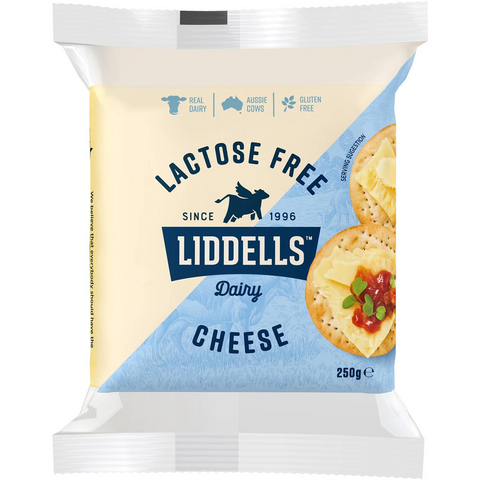 Liddells Block Lactose Free 250g