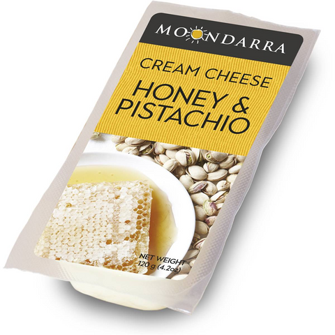 Moondarra Cream Cheese Honey & Pistachio 120g