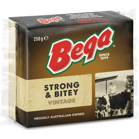 Bega Strong & Bitey Vintage Cheese 250g