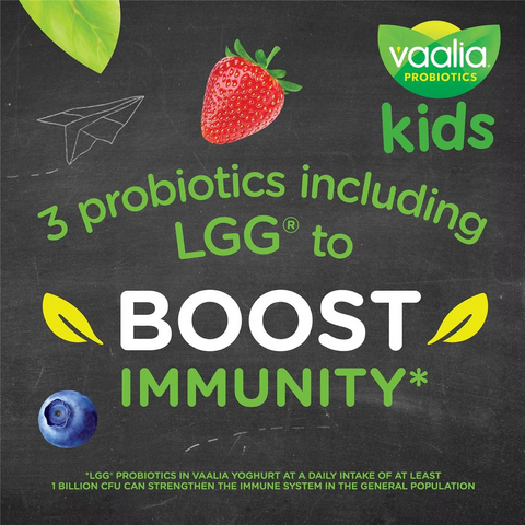 Vaalia Kids Probiotic Yoghurt Pouch Vanilla 140g