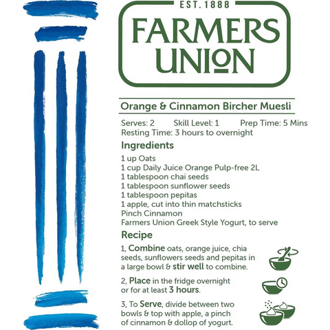 Farmers Union Greek Style Natural Yoghurt 1kg