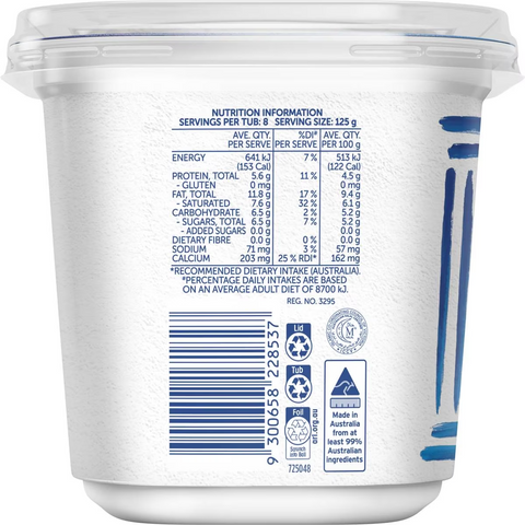 Farmers Union Greek Style Natural Yoghurt 1kg