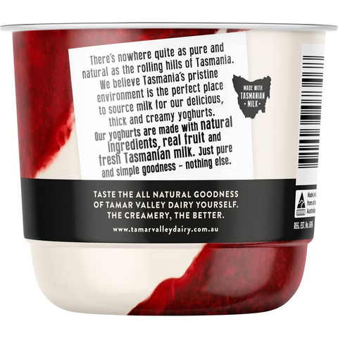 Tamar Valley Dairy Yoghurt Strawberry & Cream 170g