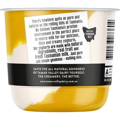 Tamar Valley Dairy Yoghurt Mango & Cream 170g