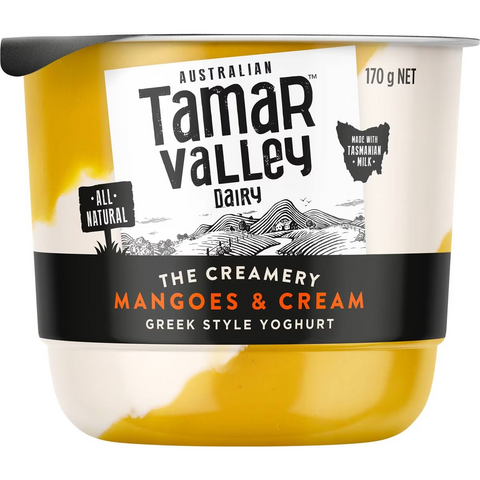 Tamar Valley Dairy Yoghurt Mango & Cream 170g