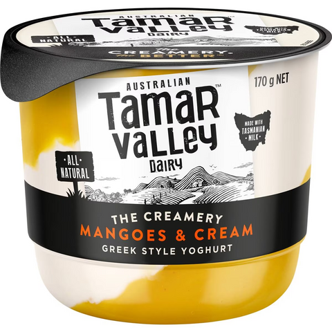 Tamar Valley Dairy Yoghurt Mango & Cream 170g