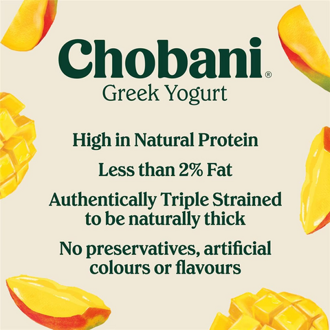 Chobani Greek Yogurt Mango 160g