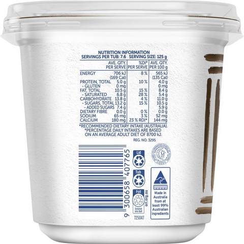 Farmers Union Greek Style Yogurt Vanilla 950g