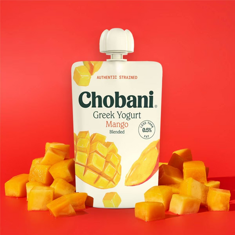 Chobani Mango Greek Yogurt Pouch 140g